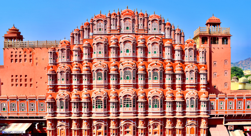 3. Hawa Mahal – The Palace of Winds